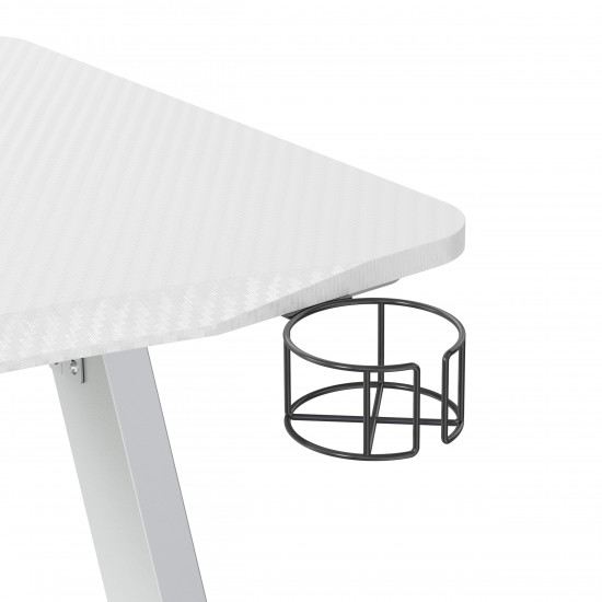 Devo Gaming Table Axie White